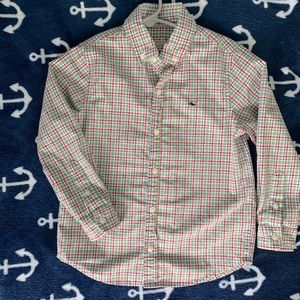 Boys Vineyard Vines Holiday button down